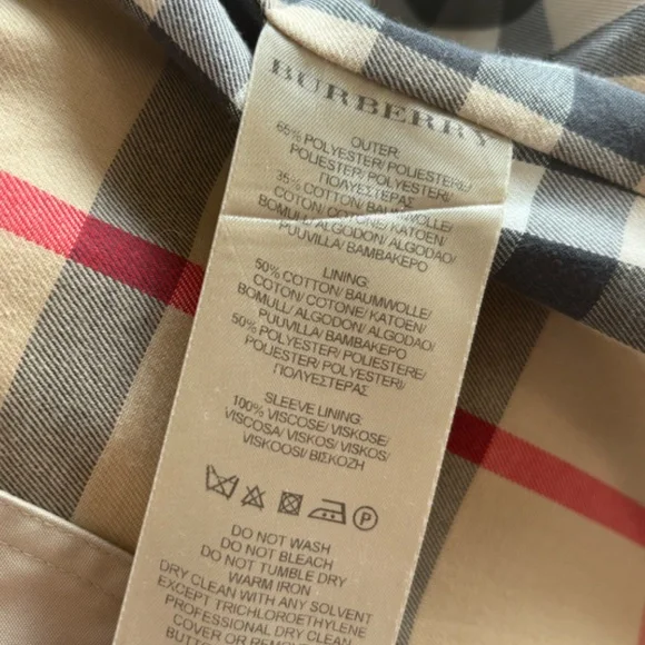 Burberry Chelsea Trench Coat, size 10 - Picture 6 of 10